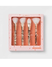 Make Up Brush Set And Cosmetic Bag