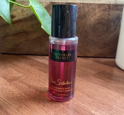 VICTORIA S SECRET PURE SEDUCTION FRAGRANCE MIST  2.5 oz 95% Full SEE DESCRIPTION