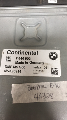 Bmw M3 E93 2011 ENGINE ECU CONTROL MODULE 7846903 for sale online 