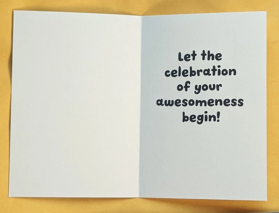 "It's Your Birthday" Greeting Card (+ Envelope 5x7). SpongeBob SquarePants  - Image 2 of 4