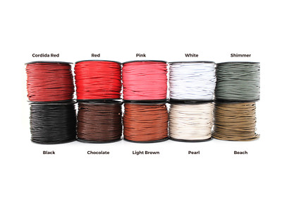 1mm Premium Genuine Round Leather Cord Rope String Lace Lacing Craft Supplies