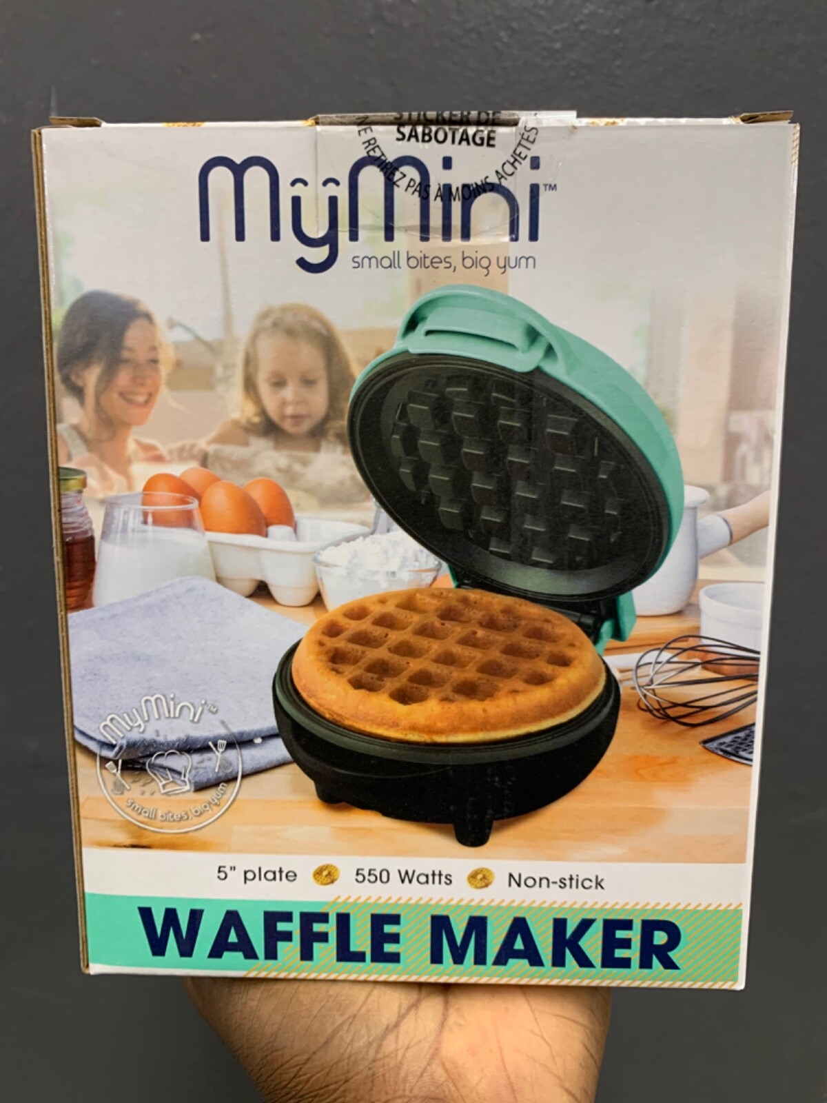 Mini Waffle Maker for Compact and Fun Breakfasts-image