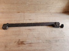 Carpenters Wood Bar Clamp Primitive 7 Notches Woodworking Tool 28" Vtg Antique