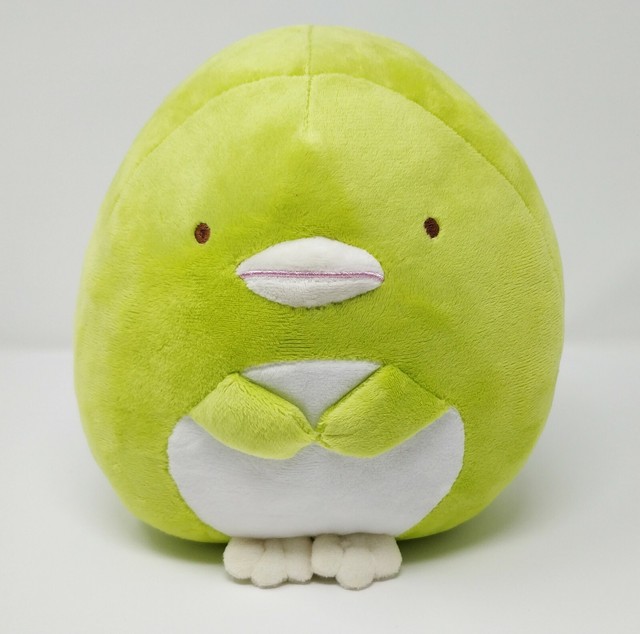 green penguin plush