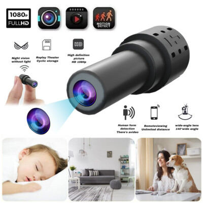 1080P Mini Hidden Camera WiFi Wireless Audio/Video Security Surveillance Camera
