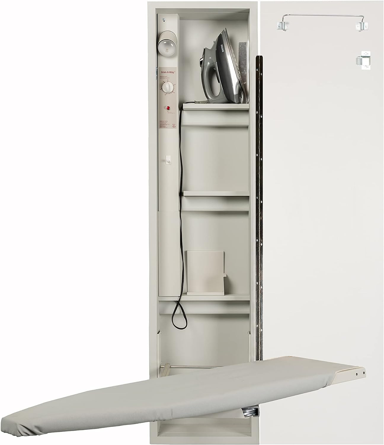 Ing Center With Swiveling Board & Hot Iron Storage