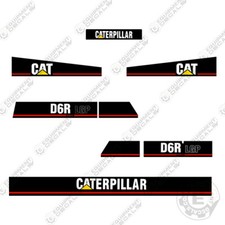 Fits Caterpillar D6r Lgp Series Ii Decal Kit Crawler Tractor Dozer 7-year Vinyl