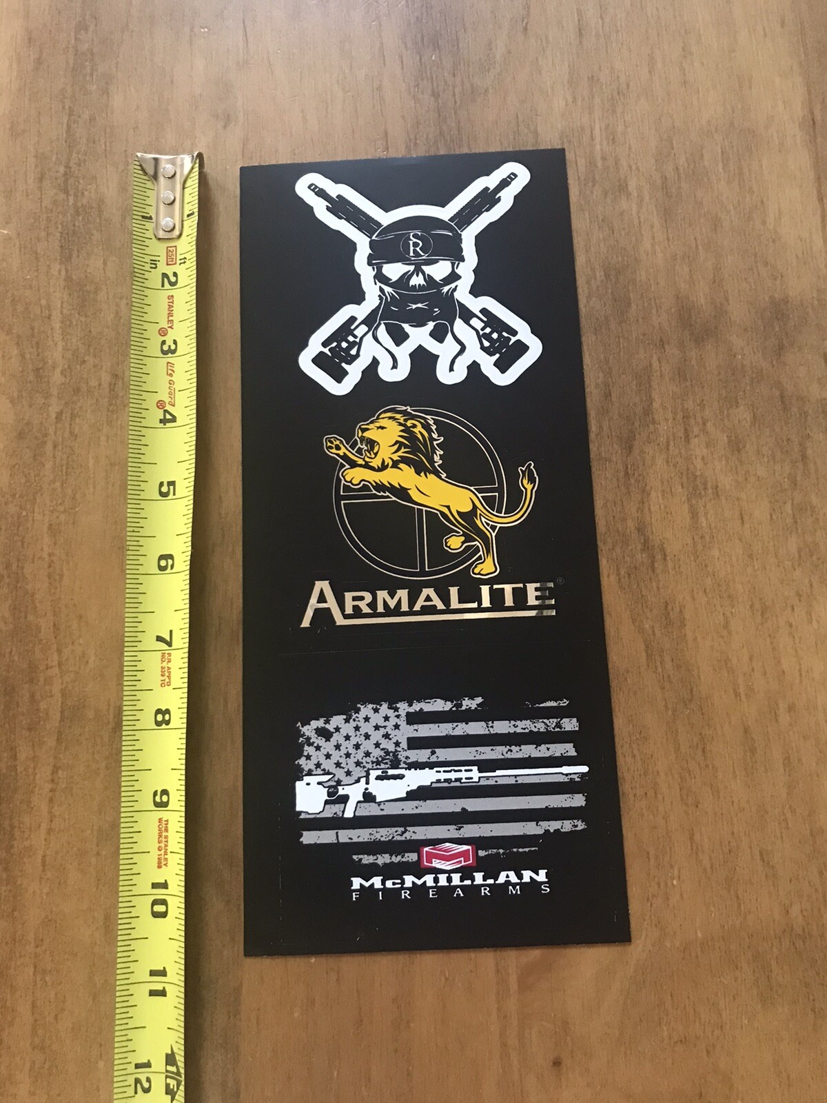 2022 Shot Show Vegas 3 Different Stickers Armalite McMillan And SR ...