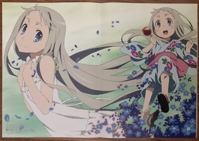 Double Sided Anime Poster: Anohana The Flower We Saw That Day, Hanasaku Iroha