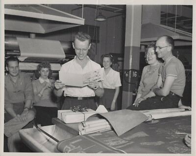 Undated Mare Island Naval Shipyard Employees Men Women Gifts Drawings Photo