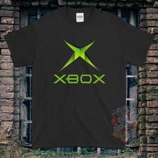 Black/White/Gray/Navy XBOX T-Shirt Made In USA Size S to 5XL