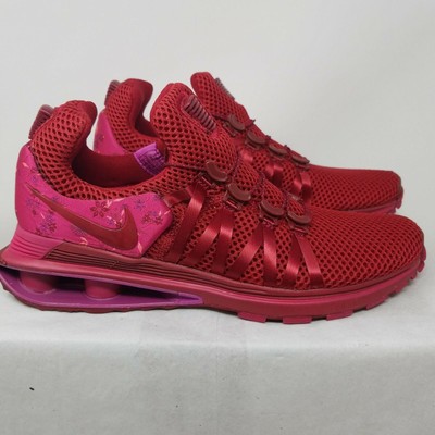 nike shox gravity women's red crush
