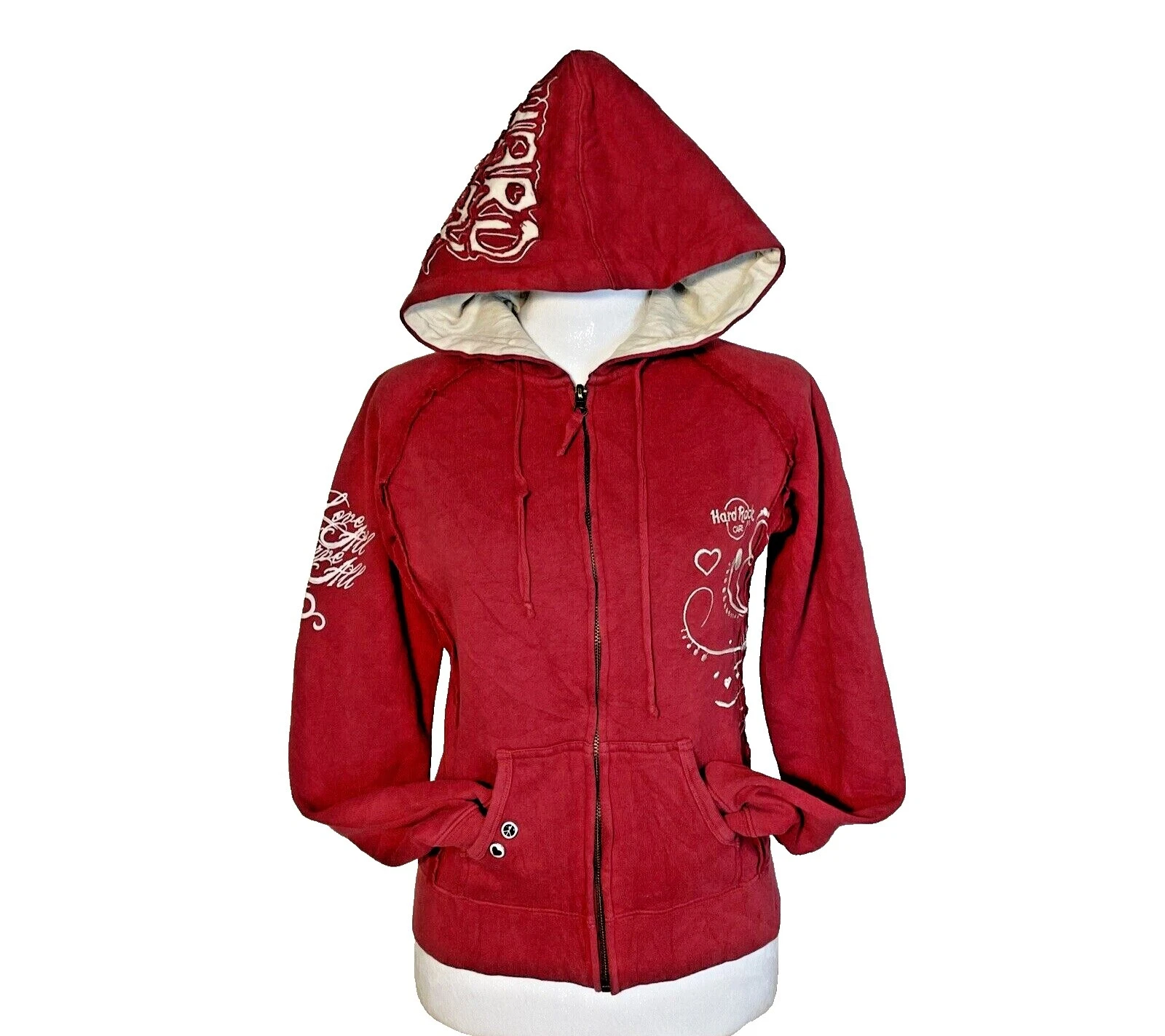 Hard Rock Regular Size S Hoodies & Sweatshirts for Women
