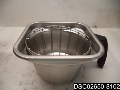 Fetco B003218B1 13 in. x 5 in. Stainless Steel Brew Basket Funnel Coffee Brewer