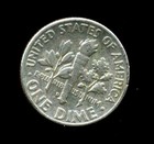 1962 D Roosevelt Dime US 10 Cent U.S America SILVER UNITED STATES 10c Coin #6878 — photo 2