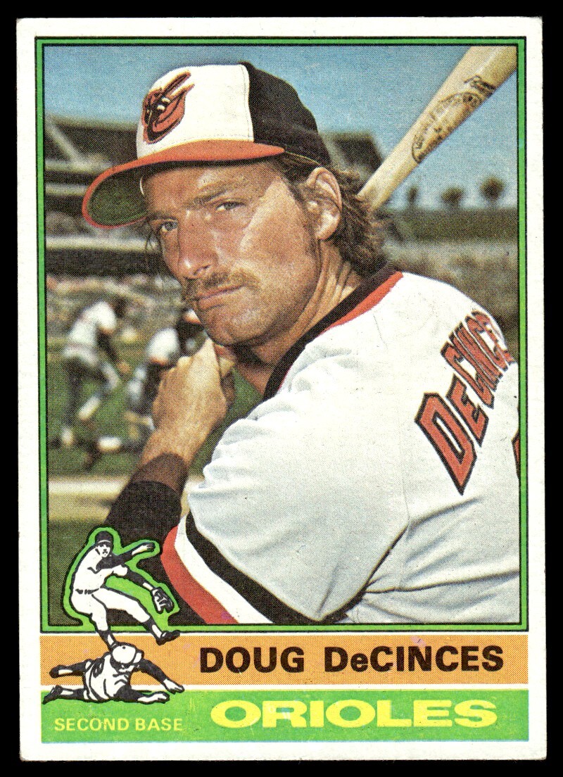1976 Topps Baseball Card Doug DeCinces Baltimore Orioles #438 EX-MT