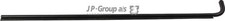 Dichtung Seitenscheibe CLASSIC JP GROUP 8186001270 für T3 VW Gummi TRANSPORTER 1
