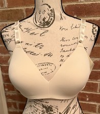 Warner's No Side Effects Underarm and Back-Smoothing Comfort Bra 38B Ivory