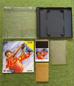 Power Golf PC Engine HuCARD Game Software