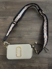 Marc Jacobs Snapshot Camera Bag New Cloud White Black  Beige