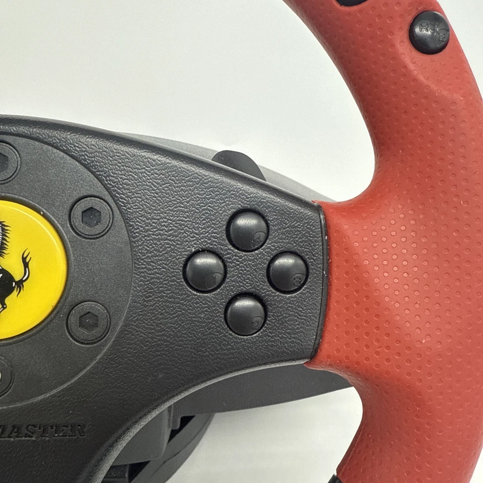 Thrustmaster Red Legend Edition Ferrari Racing Wheel for PS3, PC - Image 4 of 4