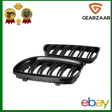 Kühlergrill Frontgrill passt für BMW 3er Touring E91 LCI 08-12 Glänzend Schwarz