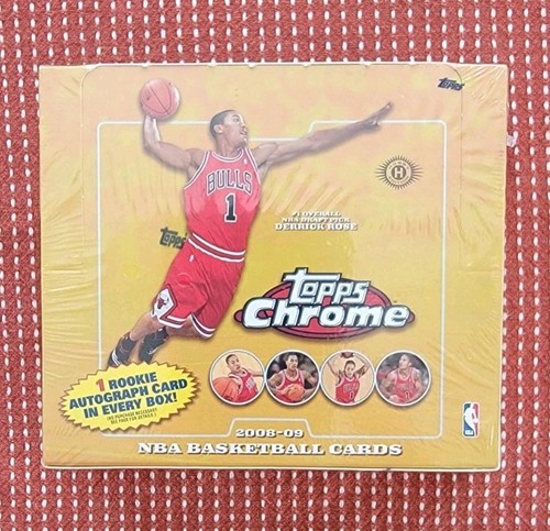 Hobby Box 2008 Topps Chrome card