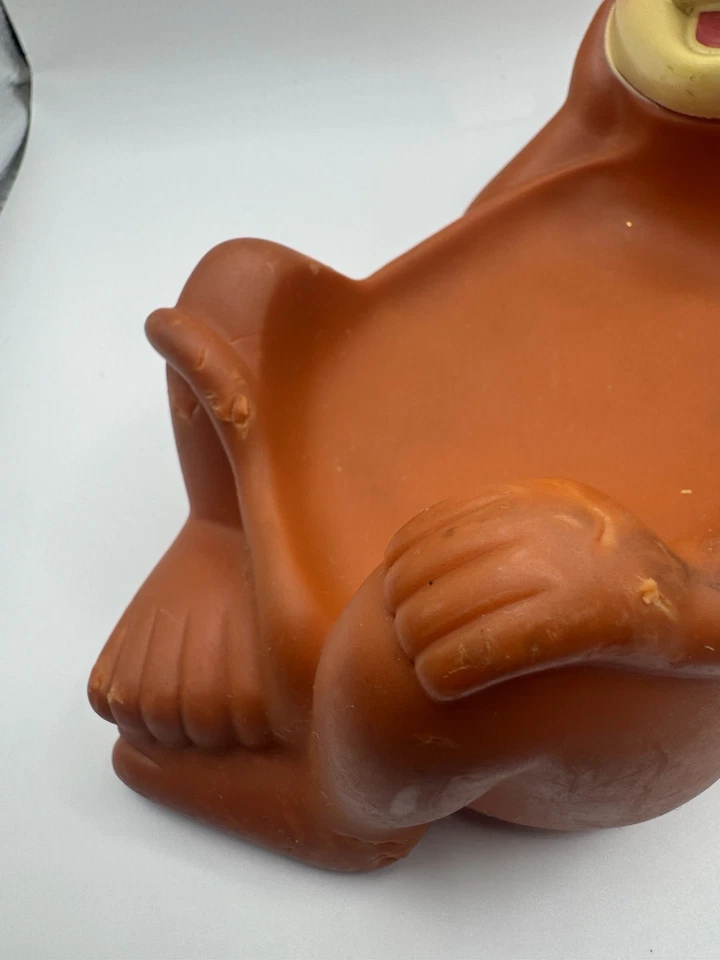 Soporte de jabón Mono de plástico marrón 2002 de colección Foto 3 de 4