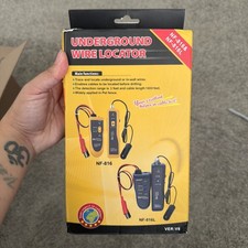 Underground In Wall Wire Locator NF-816 Cable Detection Wiring LineFinder W Case