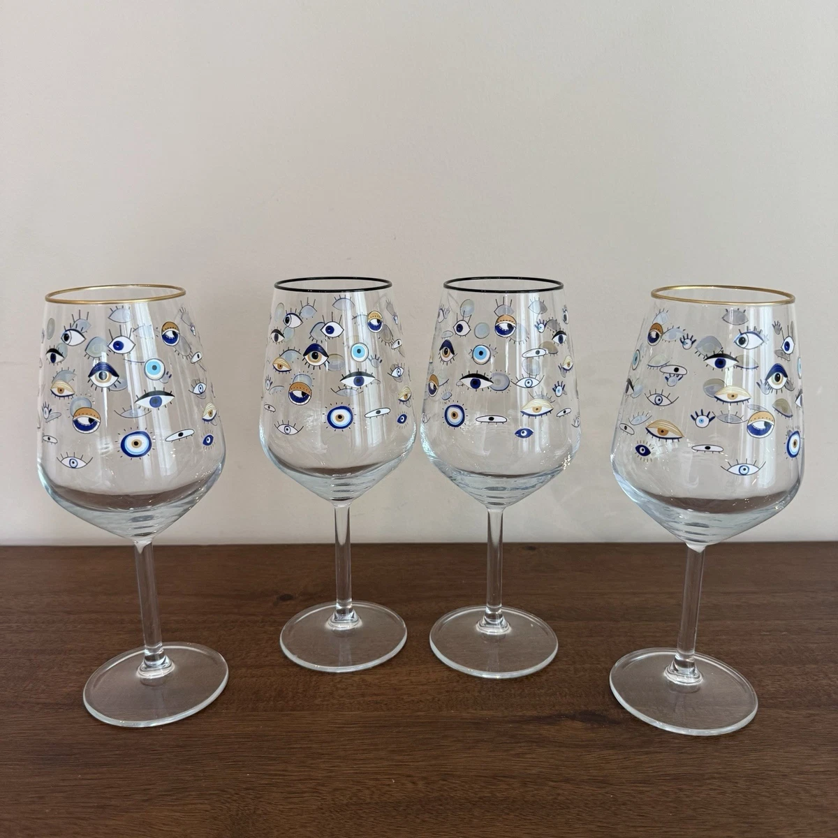 6 oz wine glasses 24 Pack Short Stem Plastic Wine Glasses 6Oz Clear Disposable Party Cups With Detachable Base