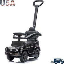 3 in 1 Mercedes G-Wagon Push Car Toddlers Stroller Kids Music Horn Storage New
