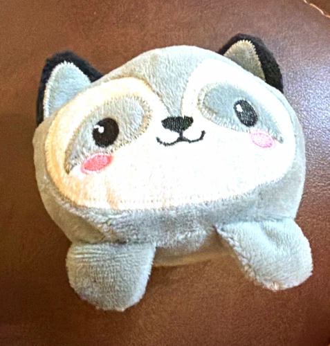 Mini Gray raccoon mini/small Stuffed Animal Under 6 in
