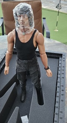 Enterbay RAMBO III 1/4 Scale Figure Masterpiece ONLY ACTION Figure