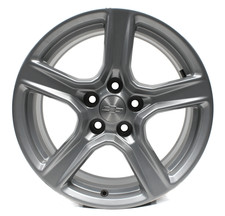 18x8.5 Wheel Chevy Camaro Silver 5 Spoke 18 Rim Oem 5758 2016-2024