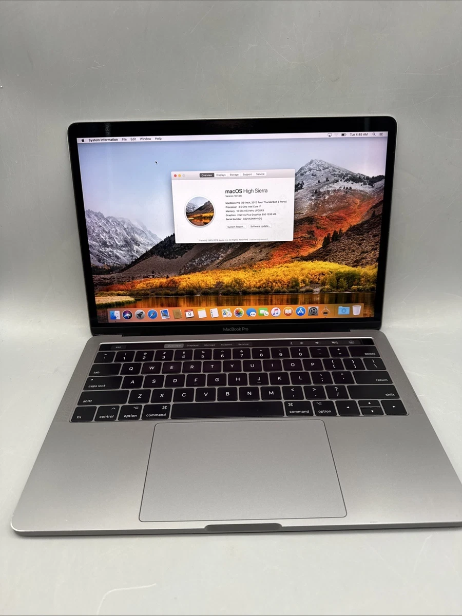 Apple MacBook Pro Intel Core i7 7th Gen. 256GB Laptops for sale - eBay