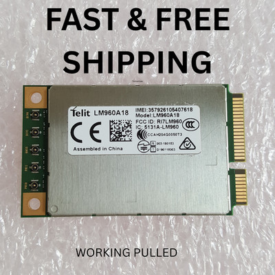 Telit LM960A18 CAT18 4G LTE-A Cellular Modem mPCIe MBIM Module Data Card