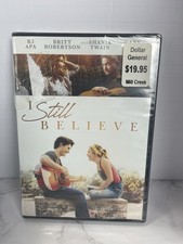 I Still Believe DVD, 2020 Gary Sinise/Shania Twain/Britt Robertson KJ Apa