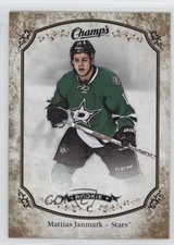 2015-16 Upper Deck Champ's Gold Front Mattias Janmark #162 0a7
