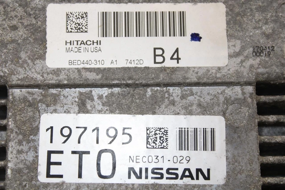 Computadora ECU ECM NV2500 NV3500 Titan 2016 16 2017 17 BED440310A1 1364700 Foto 2 de 4