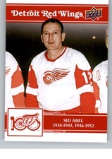 Sid Abel 2025-26 Upper Deck Red Wings Centennial #84 Detroit NHL ID:153335