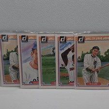 Donruss 1983 Hall of Fame Heroes 5-Card Lot Cobb Young Paige Williams MLB