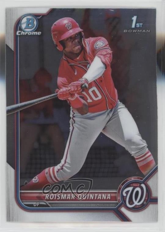2022 Bowman Chrome Prospects Roismar Quintana #BCP-83 8tn