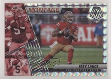 2022 Panini Mosaic Montage Mosaic Prizm Trey Lance #M-9 13c4