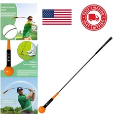 Golf Swing Trainer 40 Inch Rubber Warm Up Stick for Strength and Flexibility