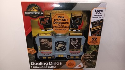 Jurassic World Dueling Dinos Ultimate Battle Game with Lights Sounds, Ages 3+