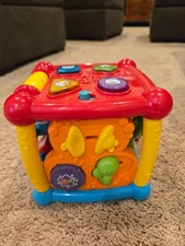 VTech Busy Learners Activity Cube Learning Toy for Infant Toddlers Preschool New
