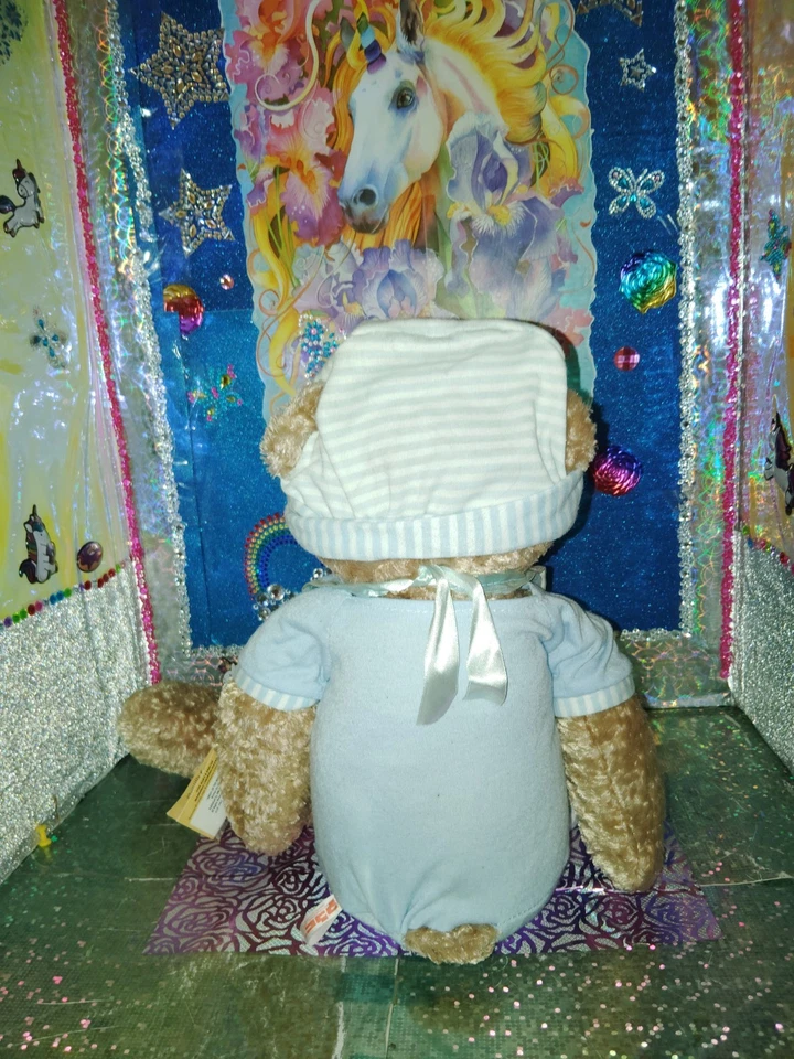 🦄Pbc / Chantilly Lane Musicals / Singing Baby Bear Sitting Animated 12" Plush! - Image 2 of 4