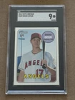 2018 Topps Heritage Shohei Ohtani Rookie Card 600 Graded SGC 9 MINT MVP High #