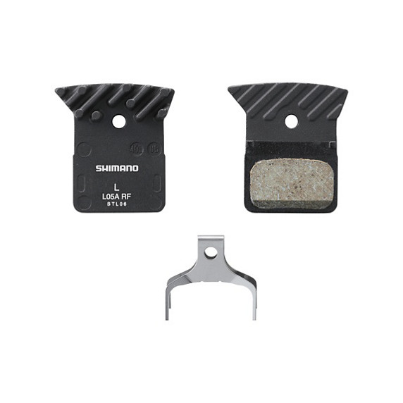 Plaquettes SHIMANO L05A résine Ice Tech pour éliminer les bruits et sifflements au freinage