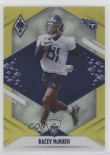2021 Panini Phoenix Rookie Yellow 5/75 Racey McMath #195 0o6m